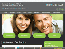 Tablet Screenshot of hamiltonfamilydentists.com
